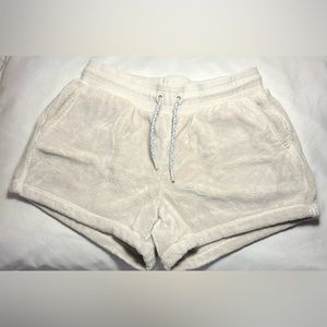 Athleta girl fuzzy shorts. Size large/12.